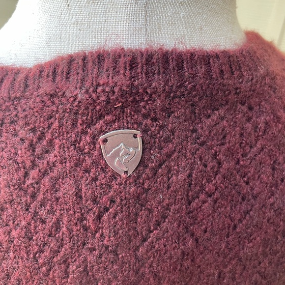 Kuhl burgundy knit sweater - Picture 4 of 9